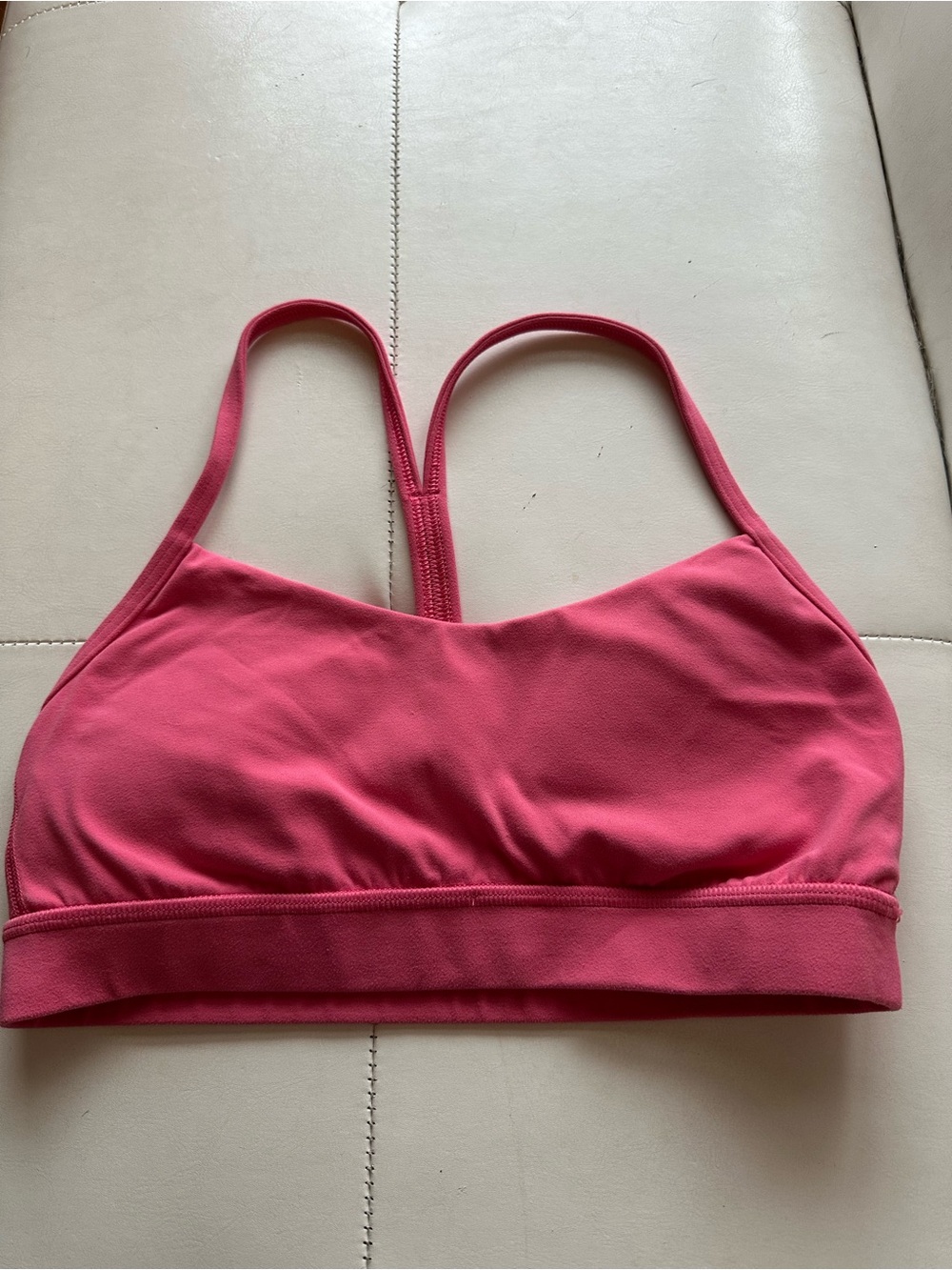 lululemon athletica Hot Pink Strappy Sports Bra